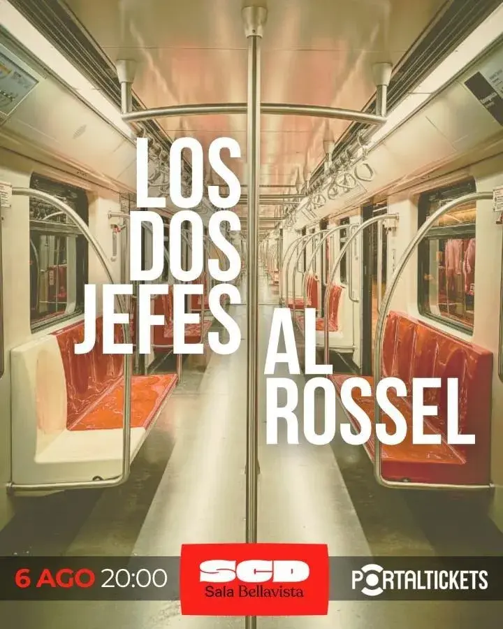 Concierto en Vivo: Los Dos Jefes y Al Rossel en SCD